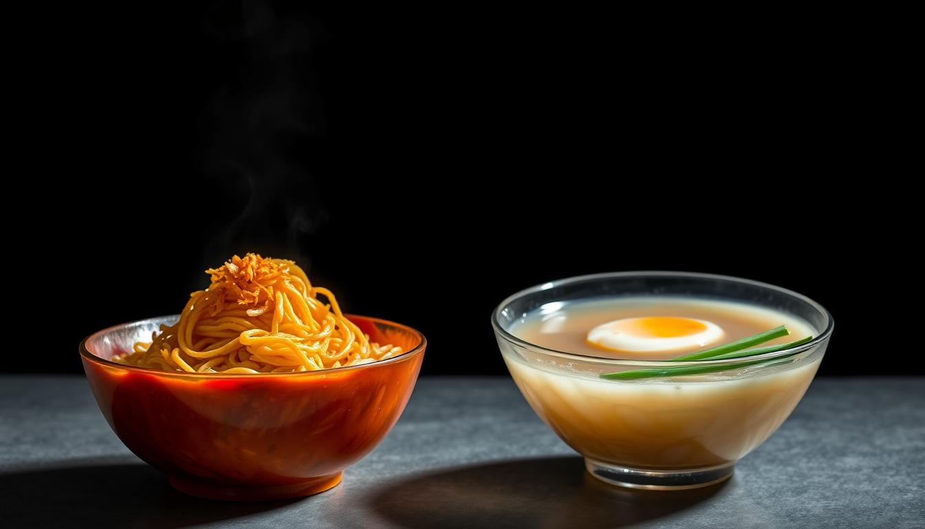 mie instan goreng vs rebus
