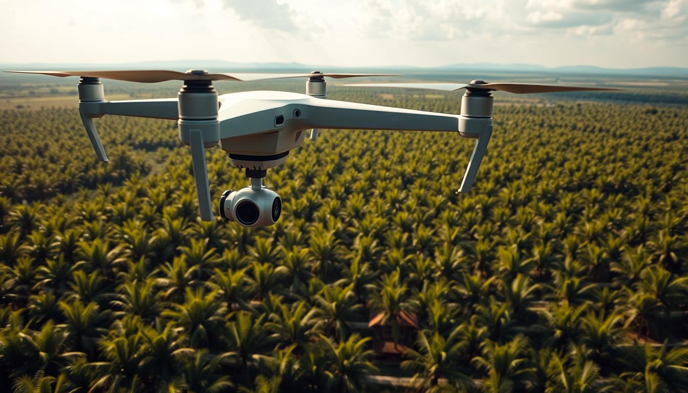 Penggunaan Drone dalam Pemantauan Kebun Sawit