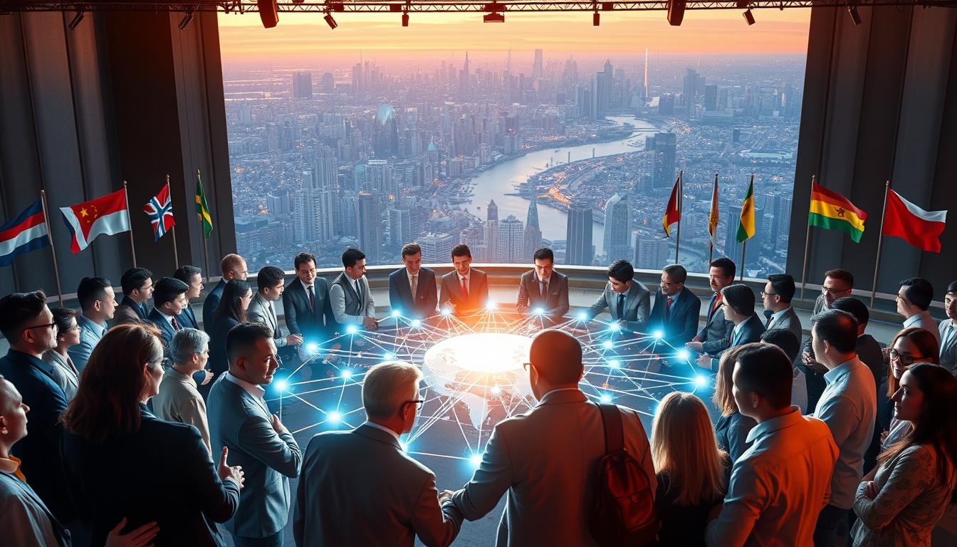 kerjasama internasional blockchain