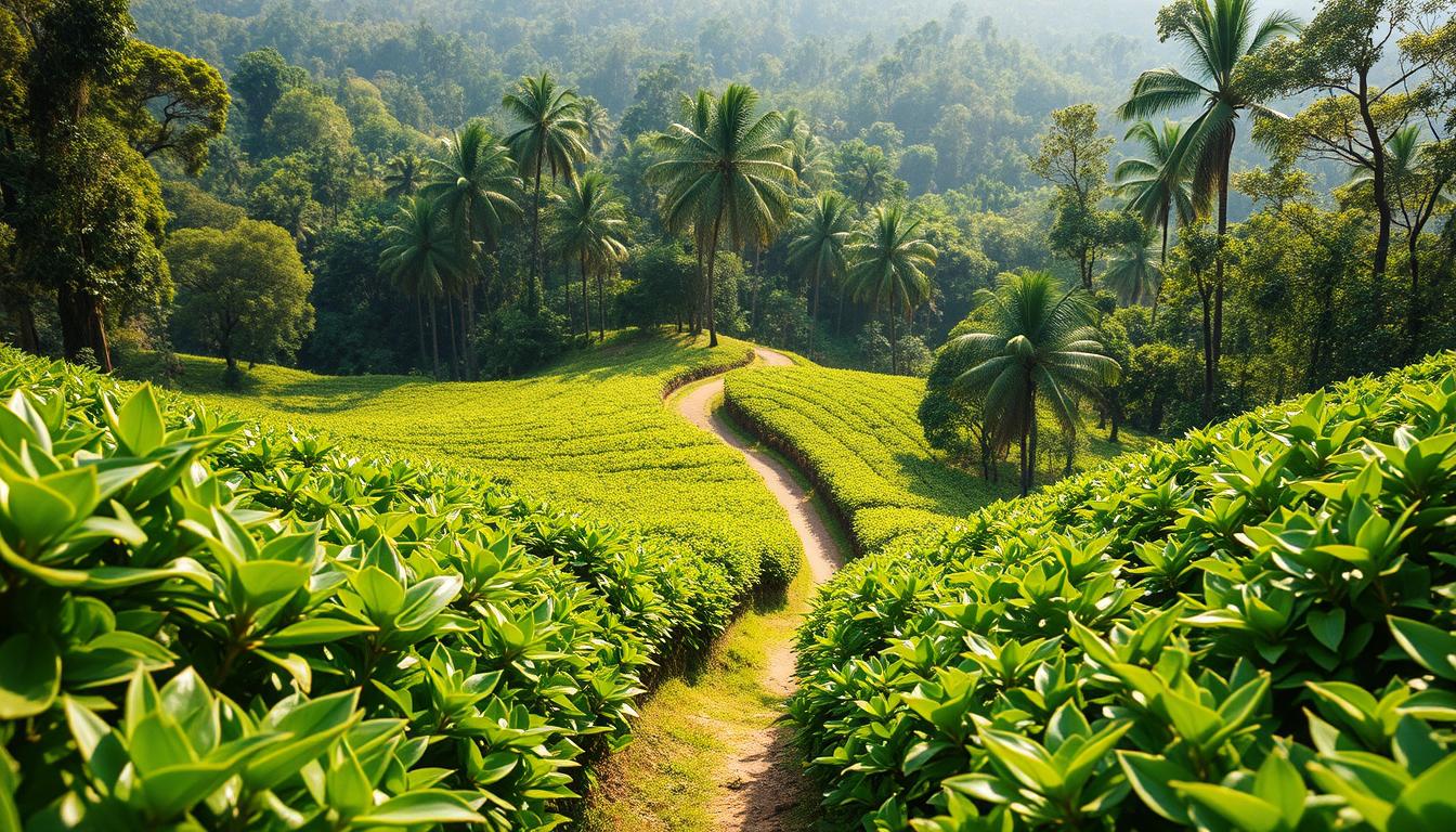 kebun teh organik