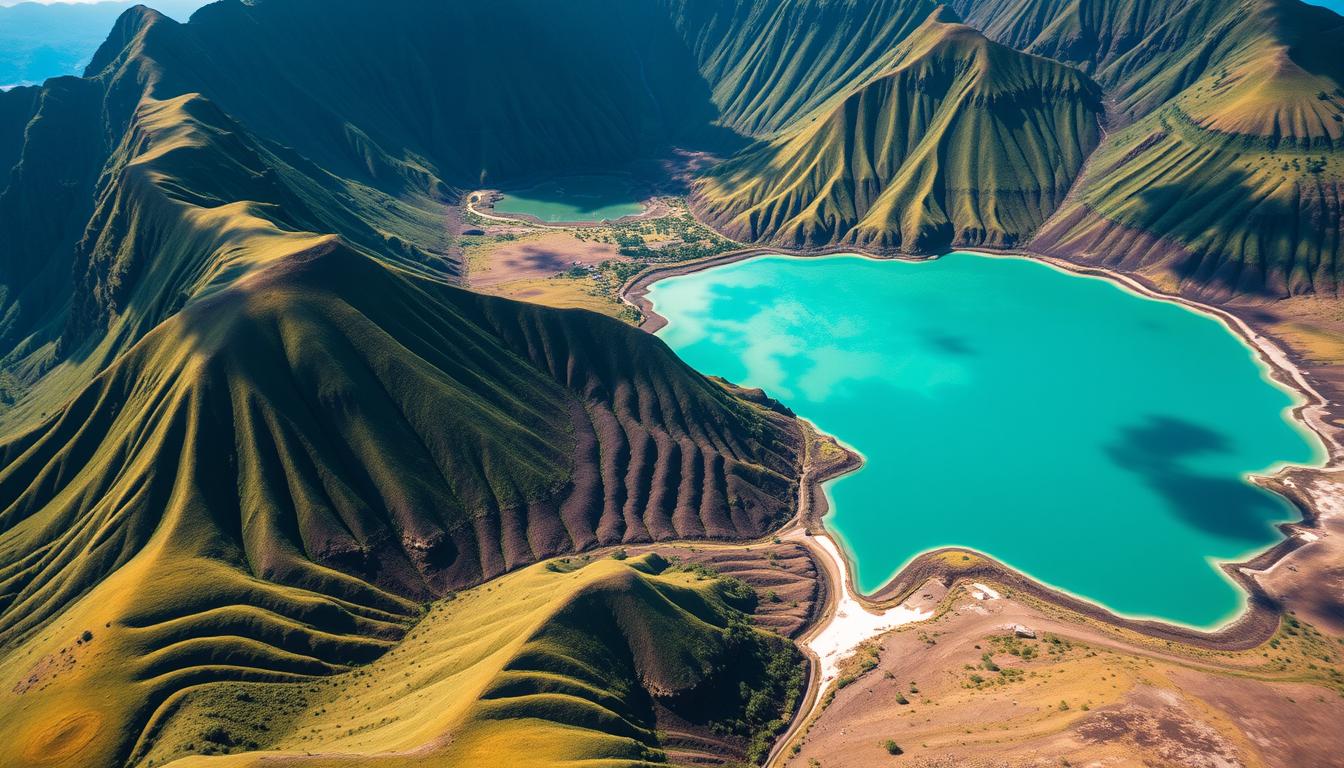 Warna Air Danau Kawah
