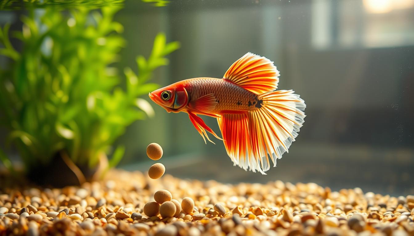 betta fish feeding schedule
