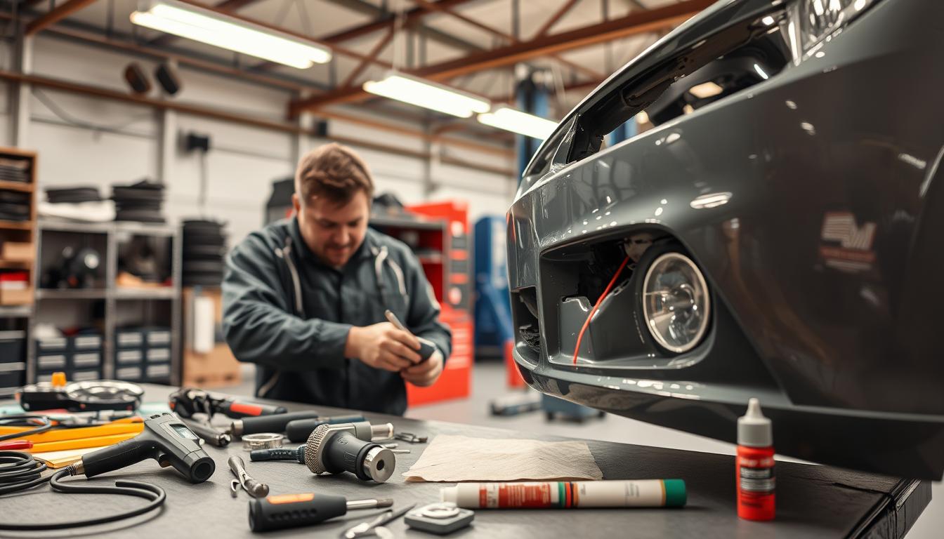 bumper repair process