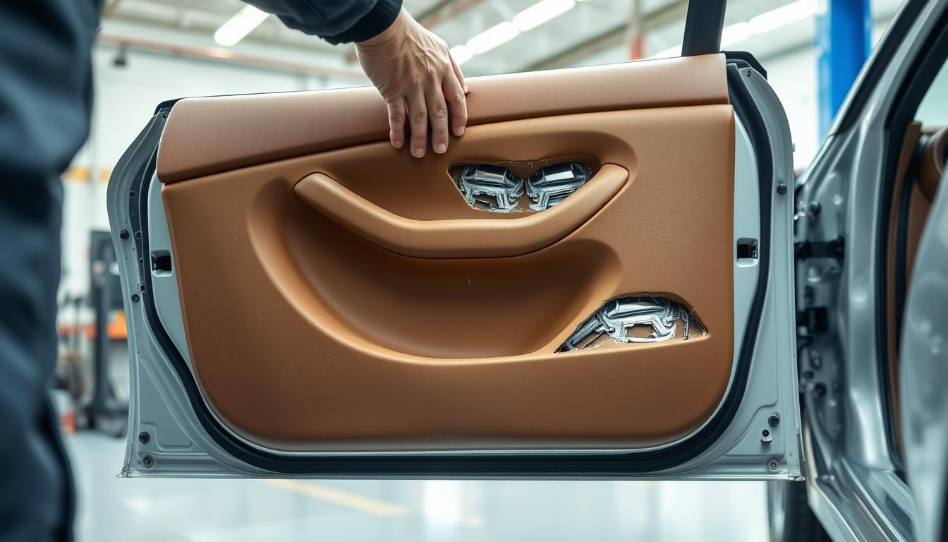 door panel repair evaluation