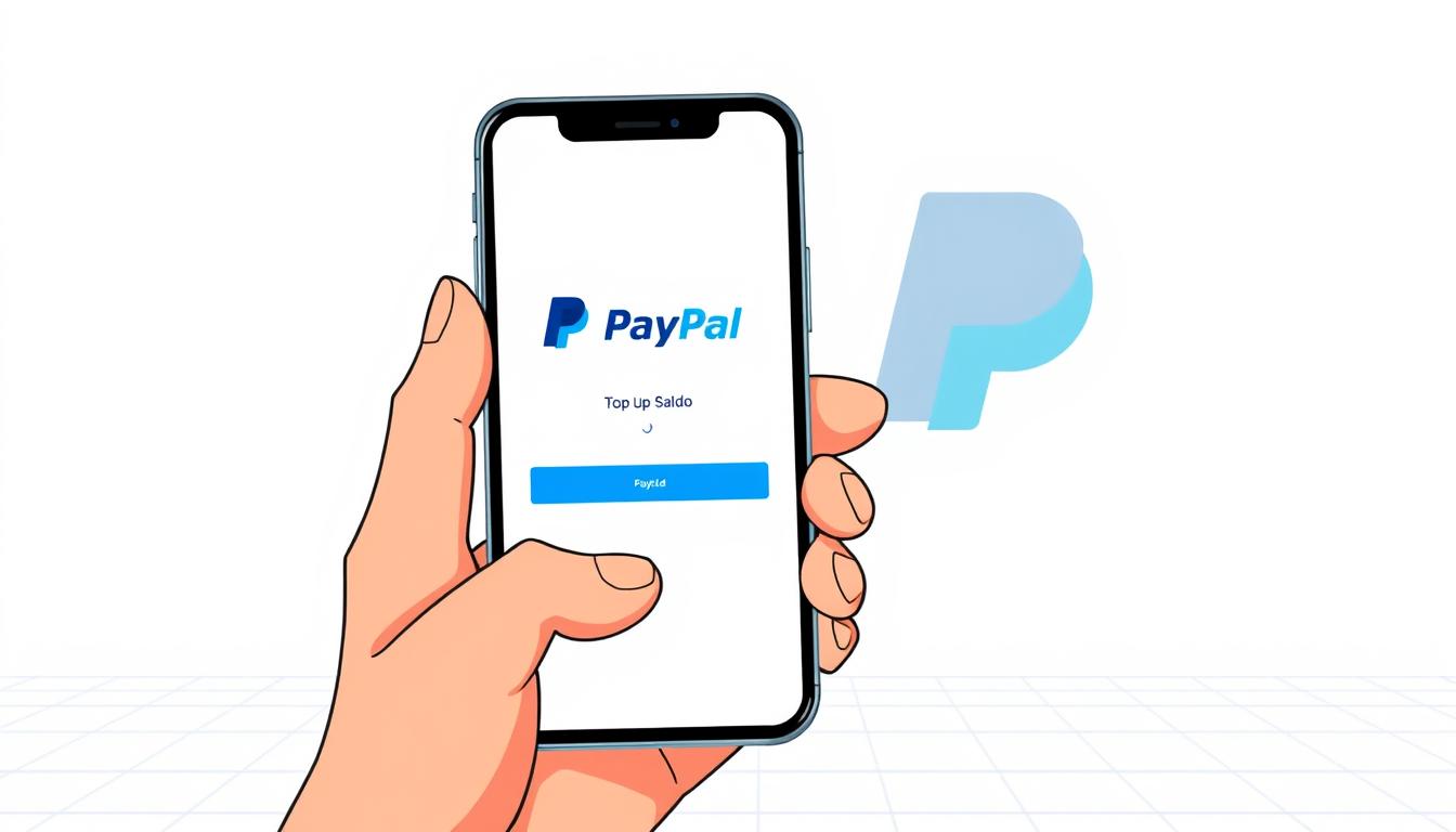 cara top up saldo paypal