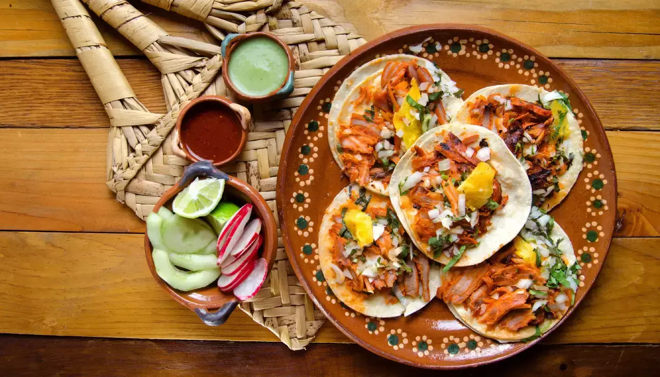 tacos al pastor in Puerto Vallarta