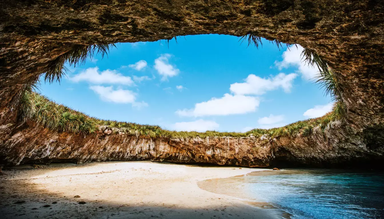 Marietas Island beach 