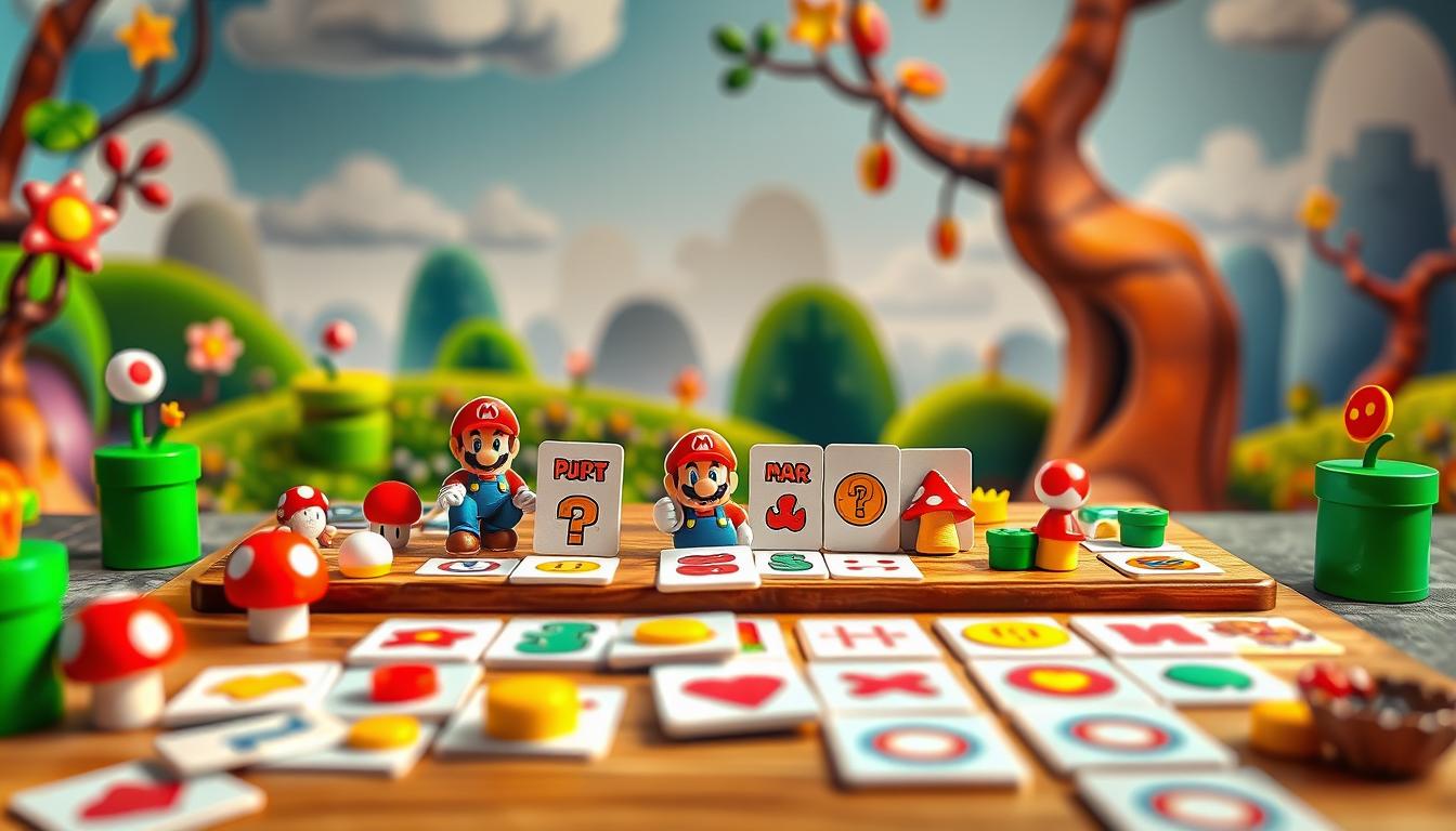 Super Mario Memory Card Match Super Mario Memory Match Game Mario Memory Card