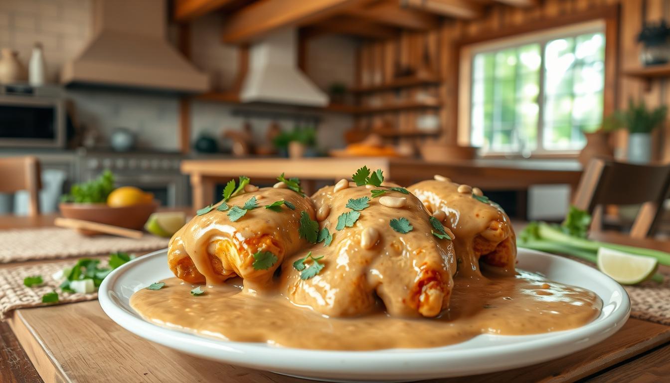 chicken with peanut butter -recipe