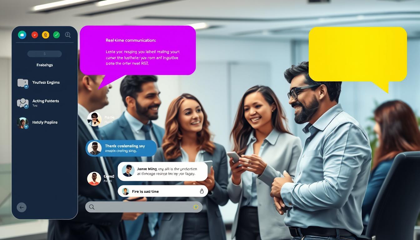 comunicação em tempo real