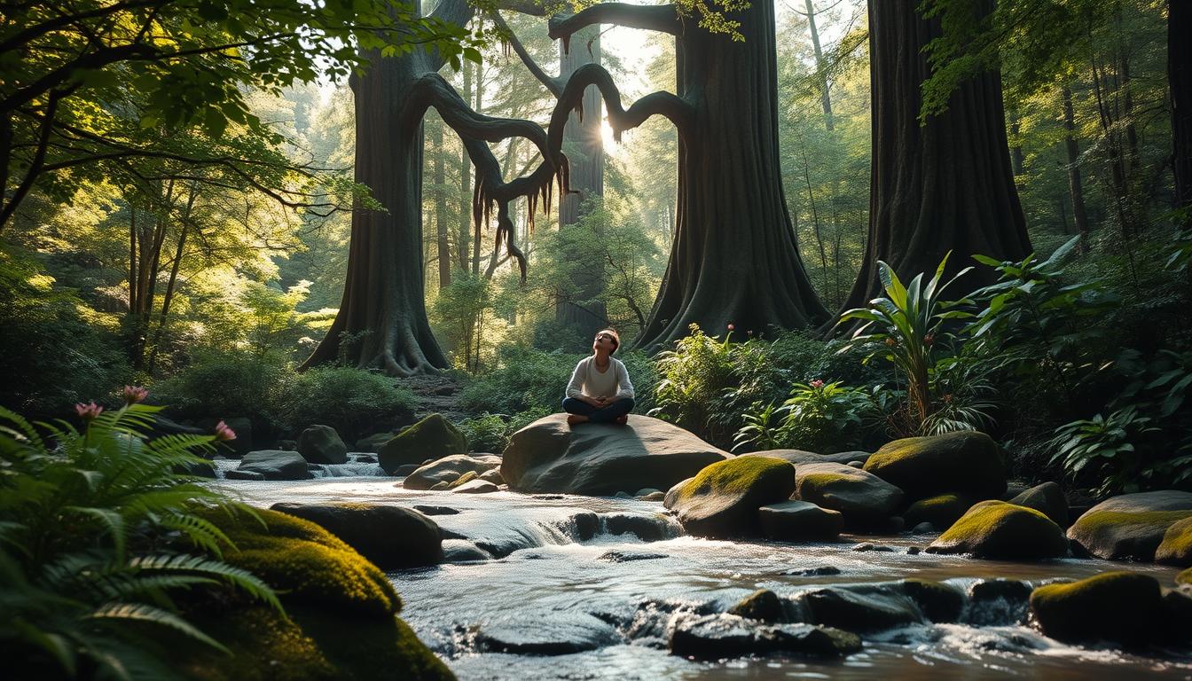 conexão com natureza para bem-estar