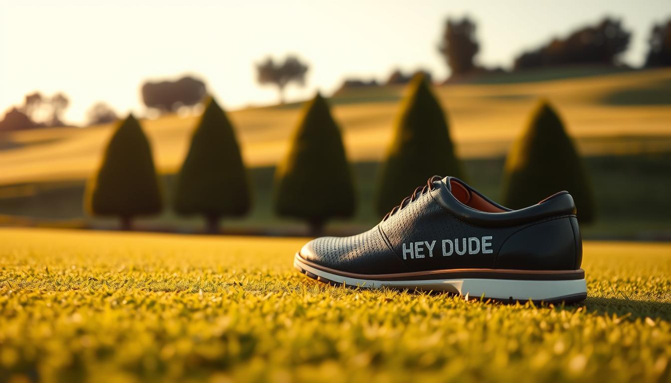 Hey Dude golf shoes