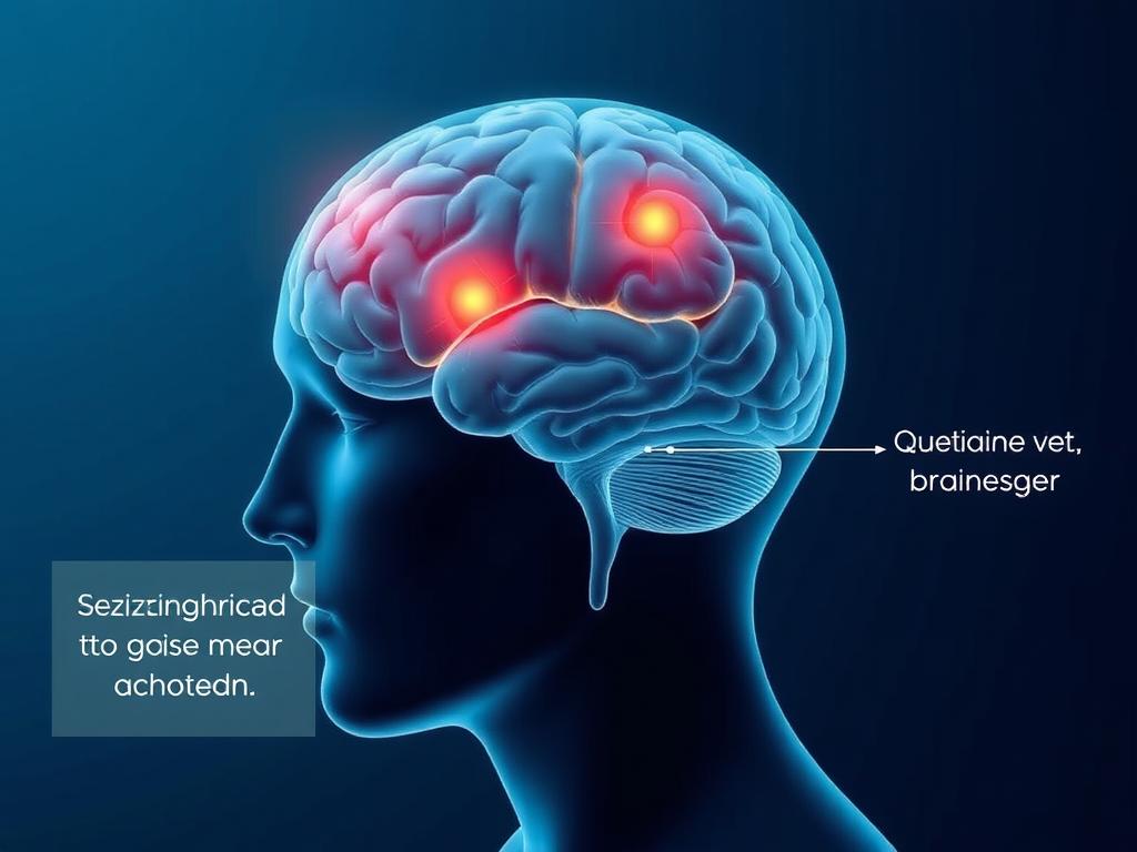 Illustration of Seroquel helping with schizophrenia symptoms for those who buy Seroquel online