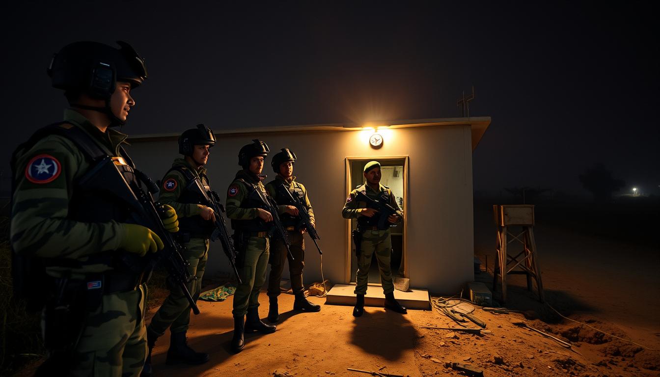 Indian border security forces on high alert following Operation Keller in Shopian