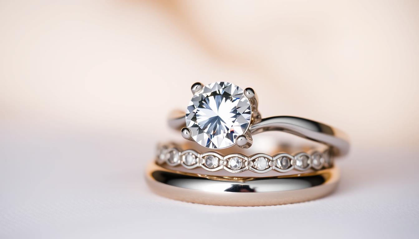 diamond wedding ring sets
