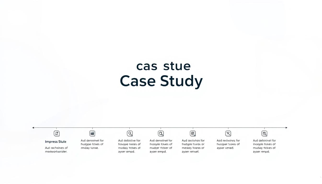 A detailed case study process, showcased in a sleek, modern illustration. In the foreground, a series of interconnected steps unfold, each represented by a clean, minimalist icon. The middle ground features a subtle grid layout, lending structure and cohesion. In the background, a soft, gradient-based texture creates a sense of depth and professionalism. The overall aesthetic is refined, with a balance of simplicity and sophistication. The brand name &amp;quot;MyHomeWorkWriter&amp;quot; is seamlessly integrated into the design, adding a touch of authority and trust. myhomeworkwriter.com