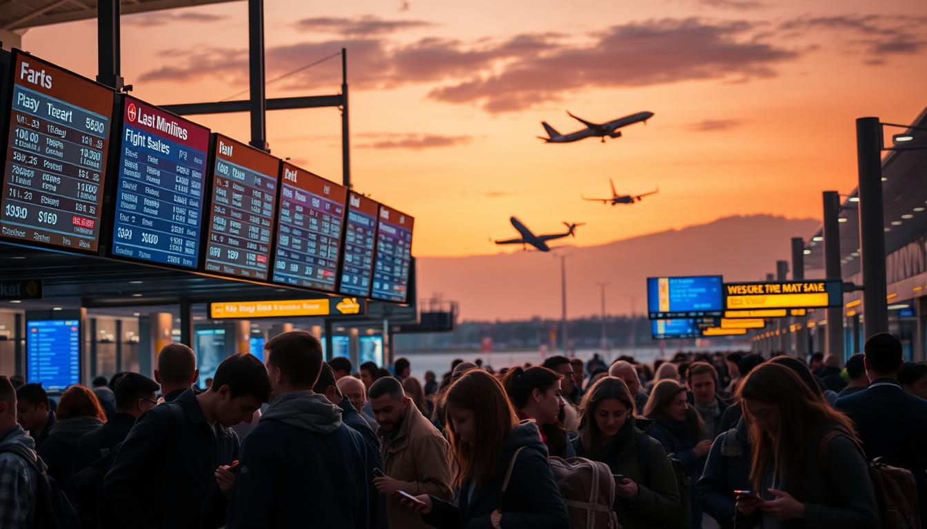 last-minute flight deals