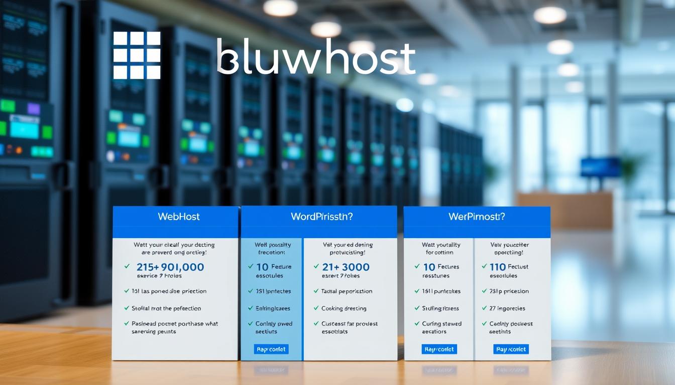 Bluehost WordPress Plans