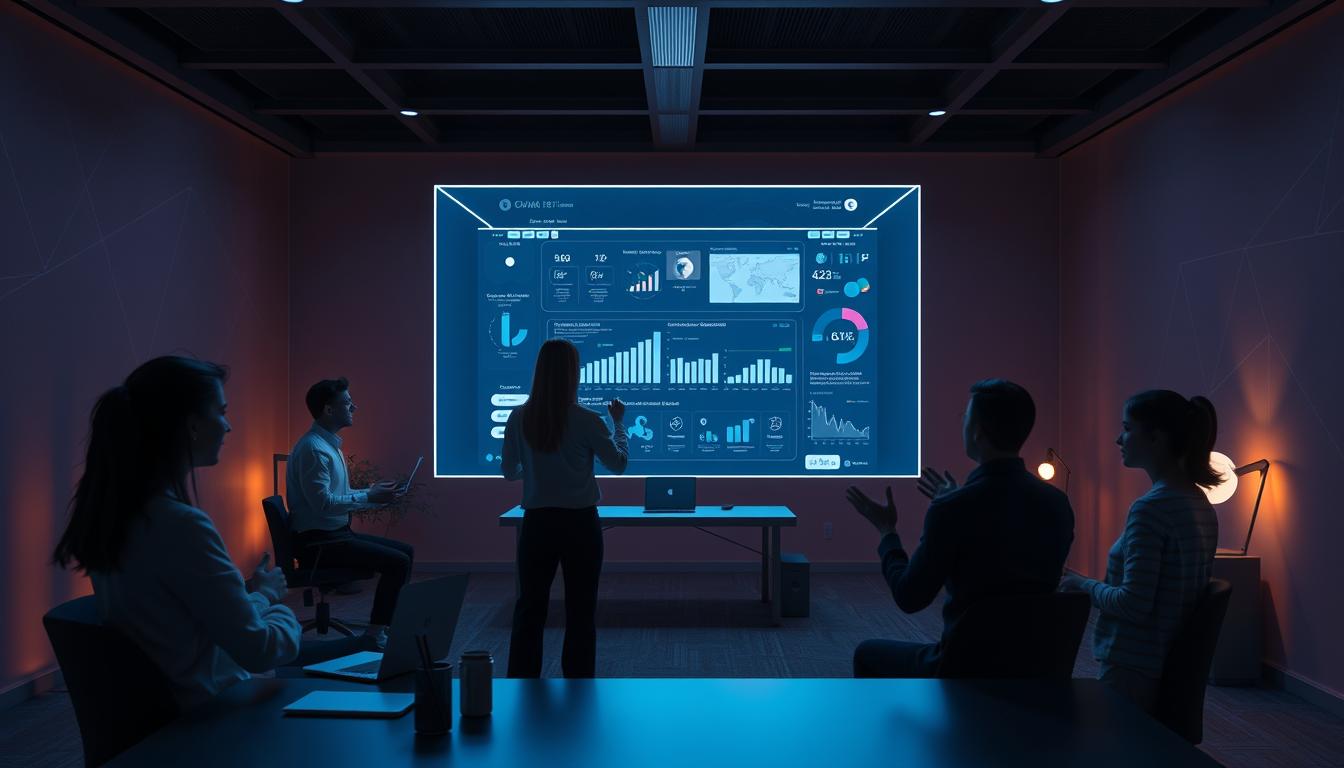 Comunicação no espaço de trabalho virtual