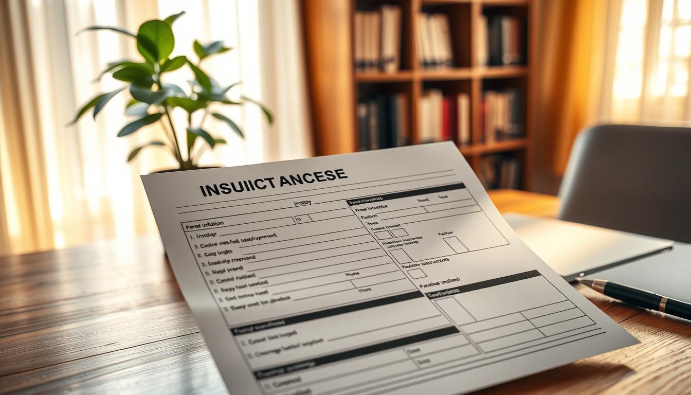 insurance questionnaire