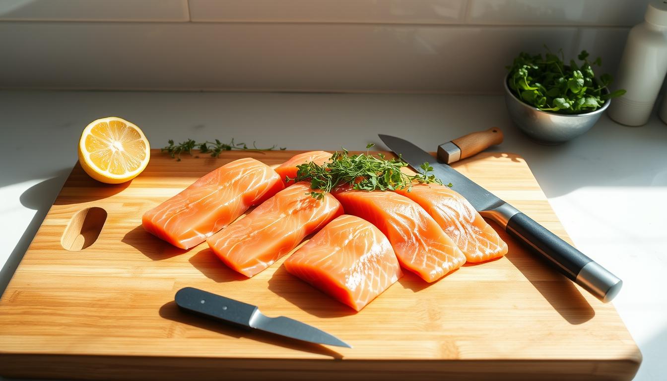 Salmon Crudo Preparation Techniques