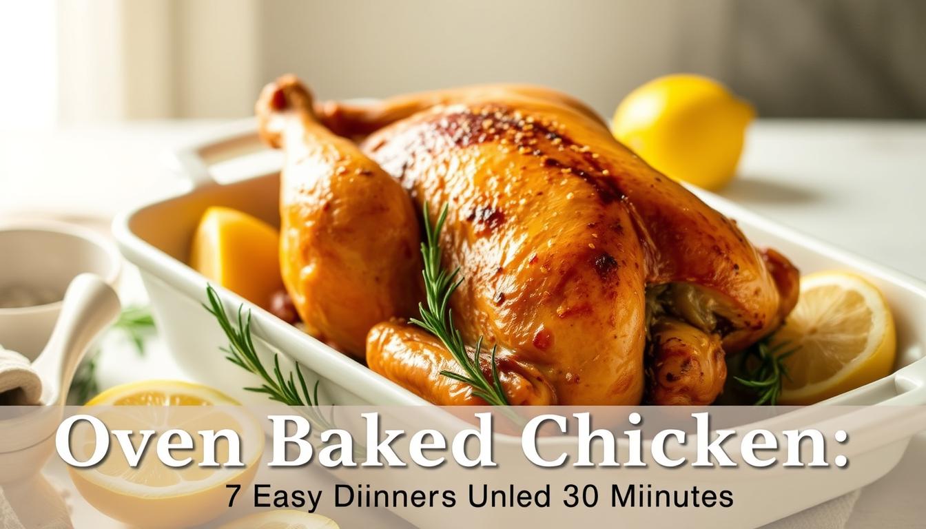 oven baked chicken