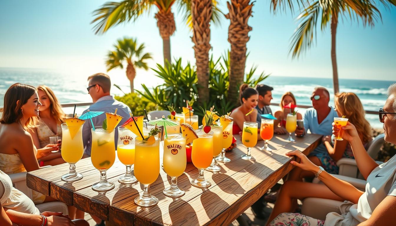 Malibu Cocktail Tasting