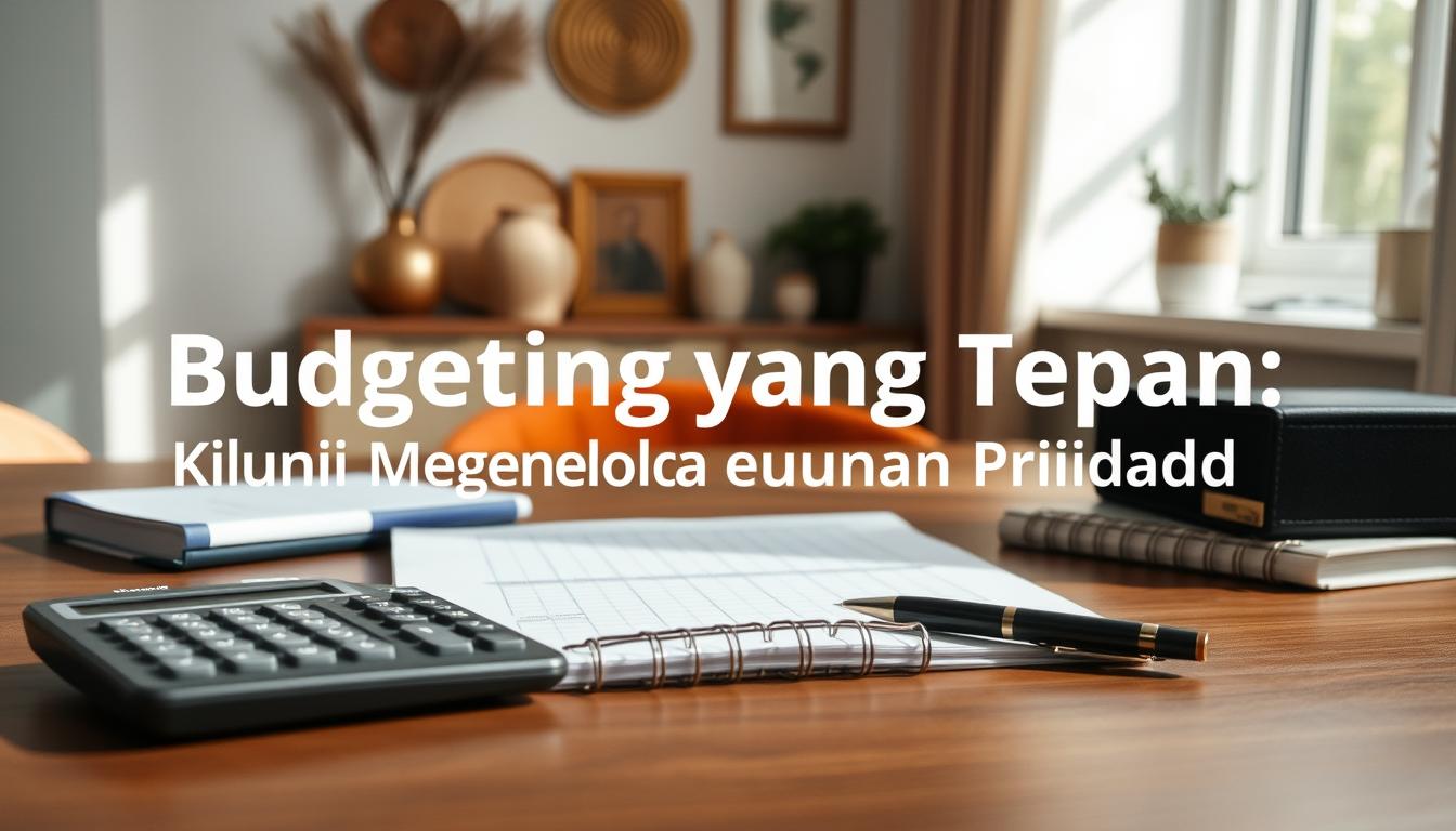 budgeting yang tepat