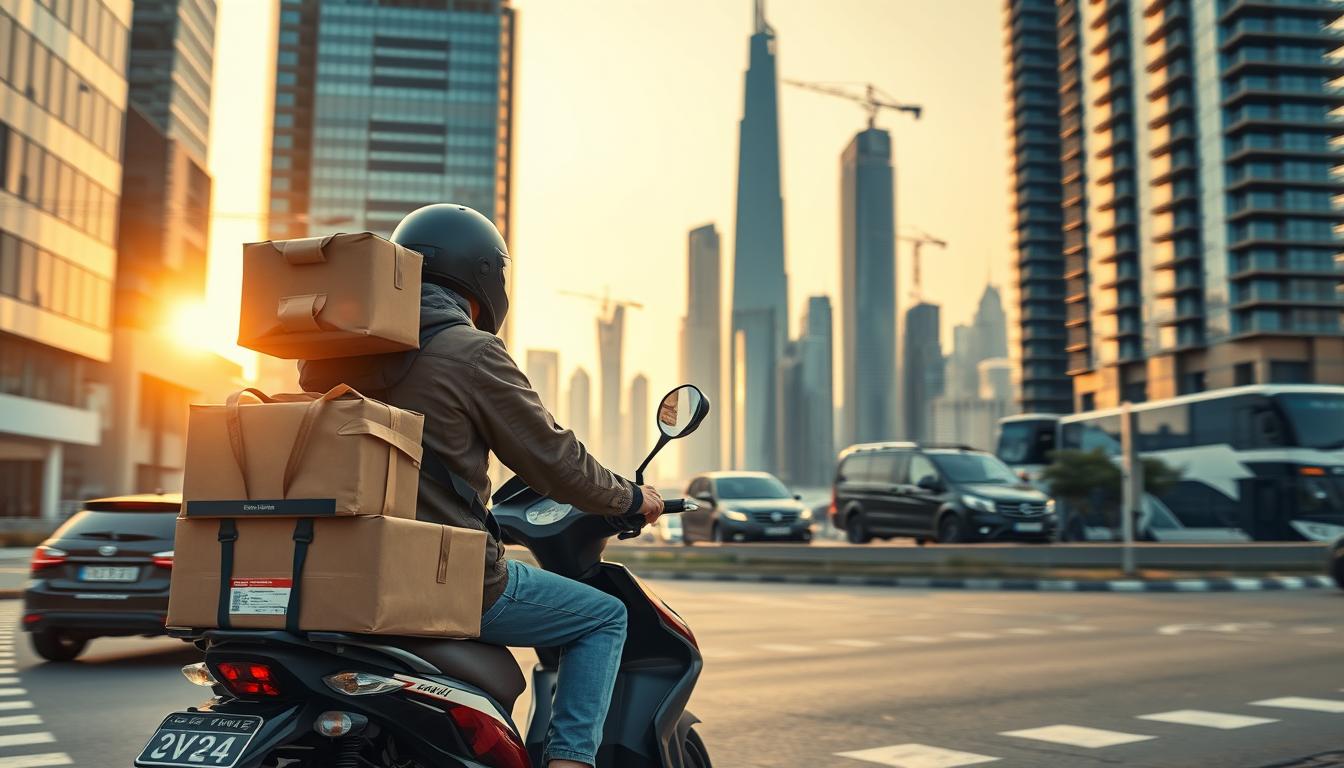 توصيل طلبات بالامارات