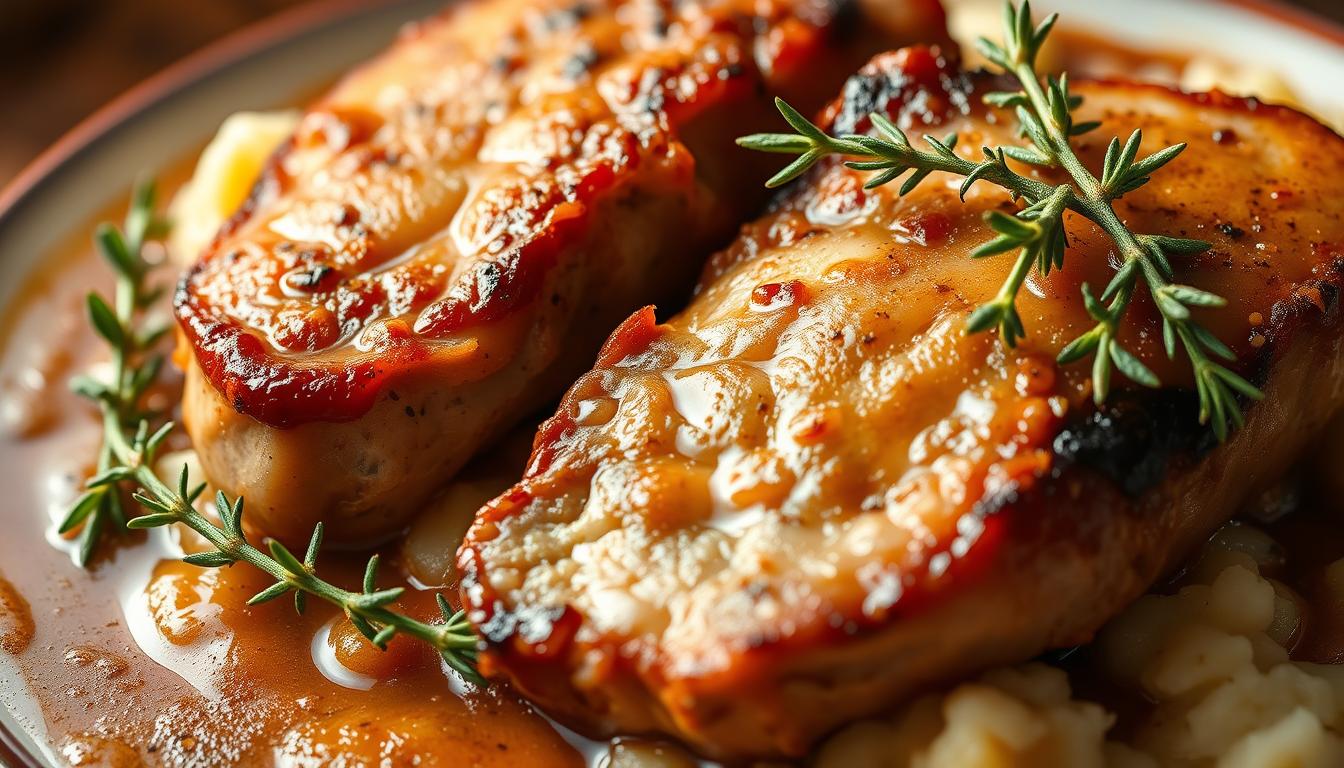filetes de cerdo a la cerveza