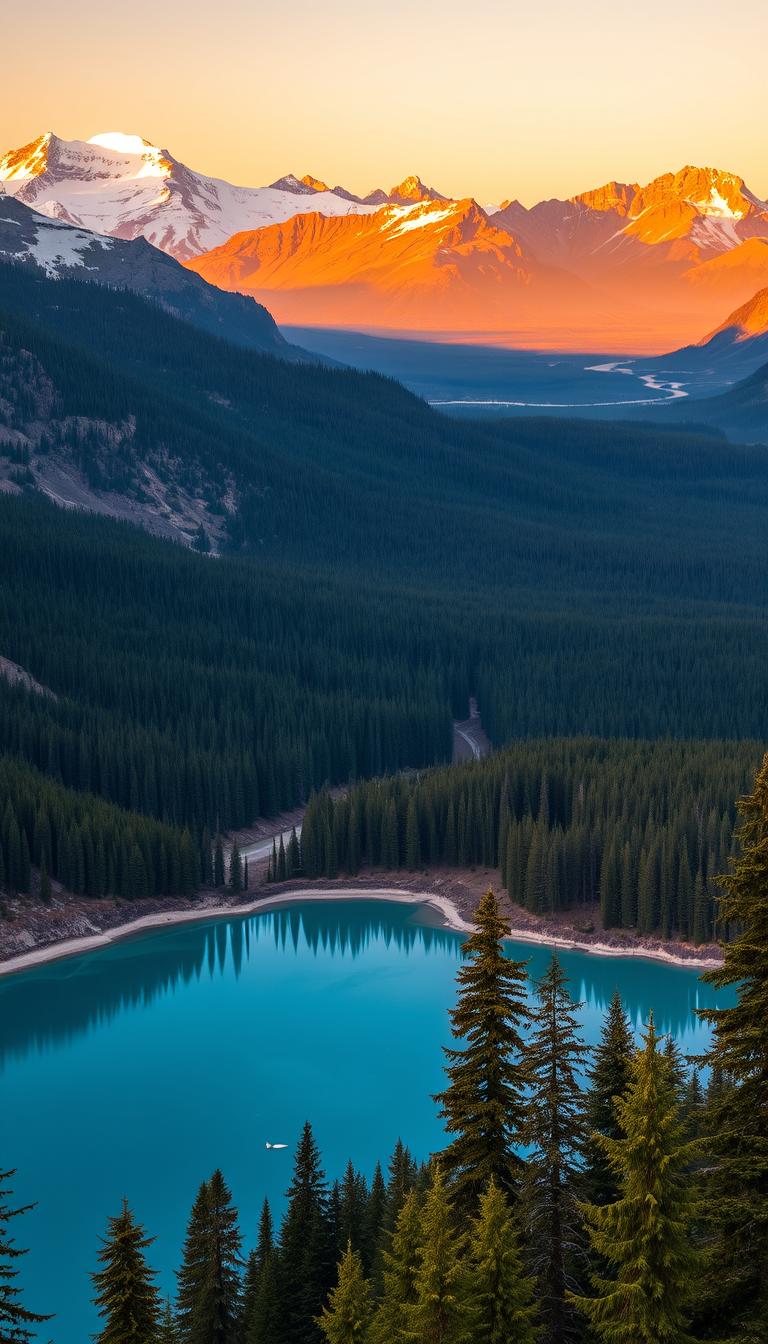 Banff National Park Landscape