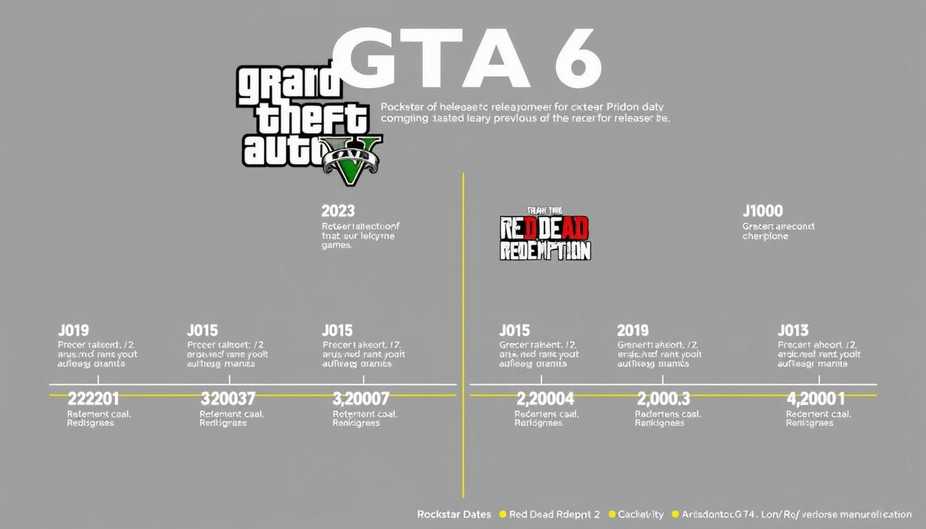 GTA6 release date comparison