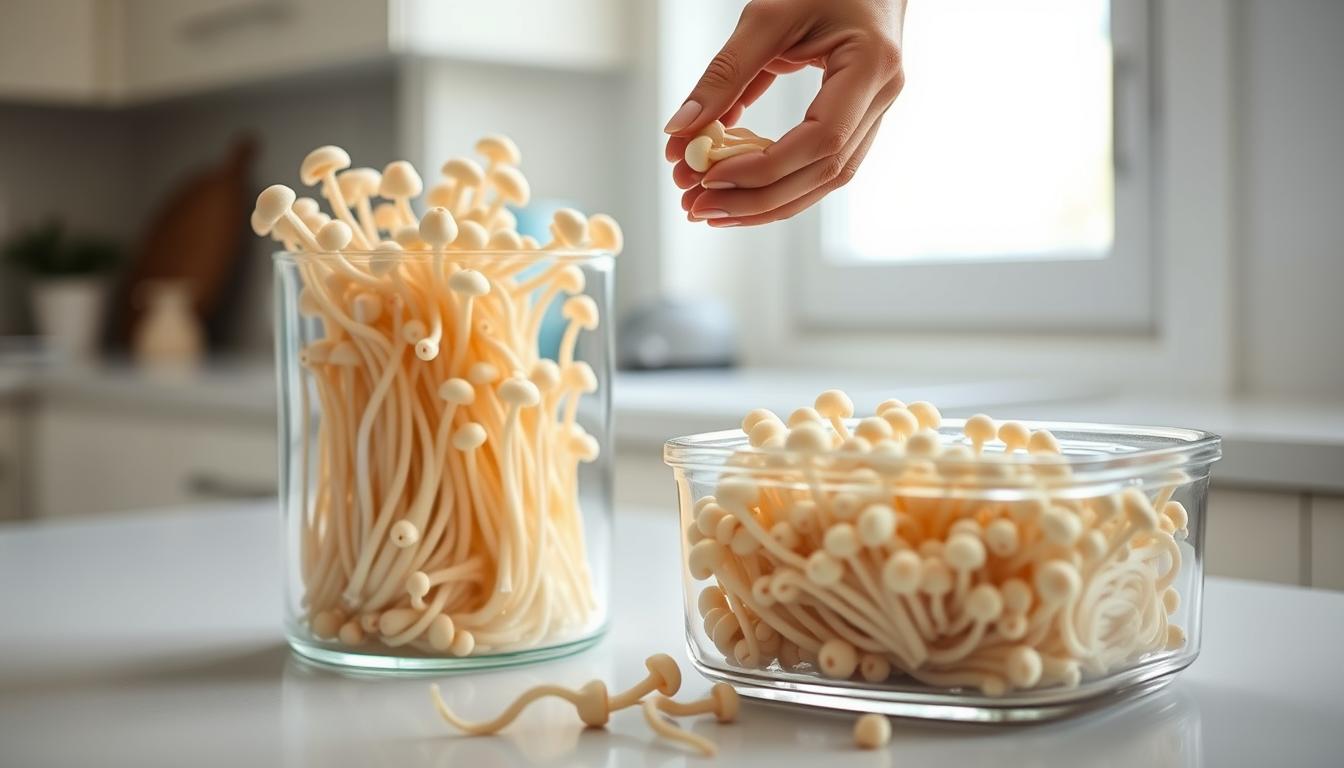 Enoki Mushrooms: A Nutrient-Packed Superfood You Need to Try in the USA 2025 4 storing enoki mushrooms