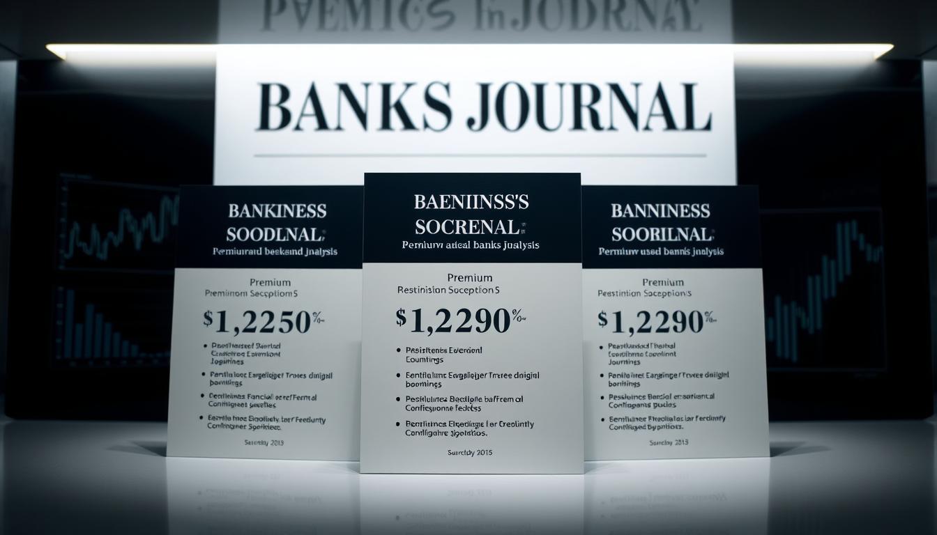 Banks Journal subscription options