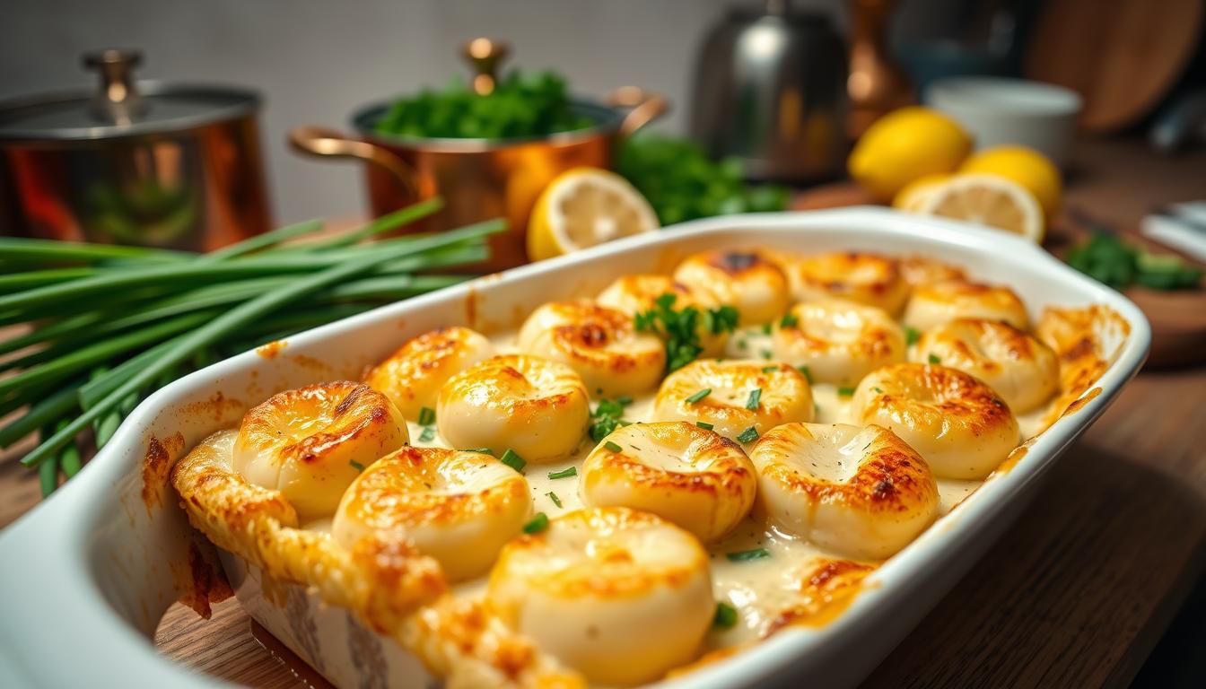 traditional Coquilles St Jacques recipe