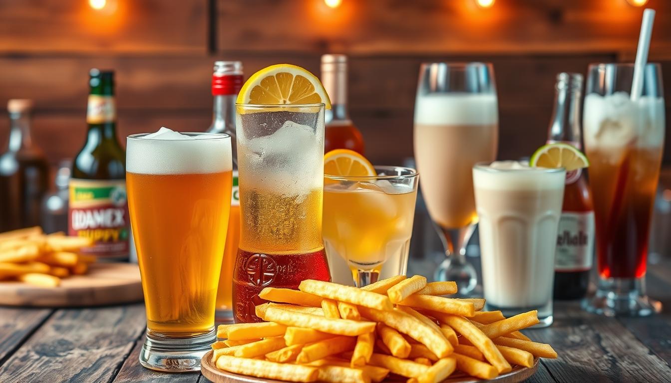 National French Fries Day drink pairings
