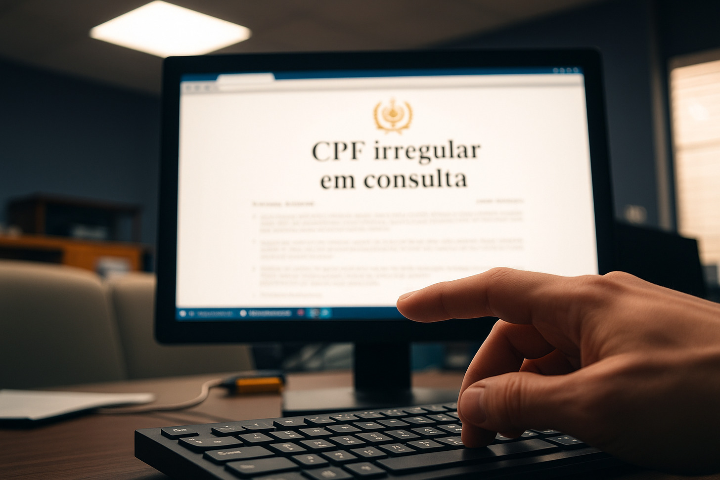 CPF irregular em consulta: o que isso significa