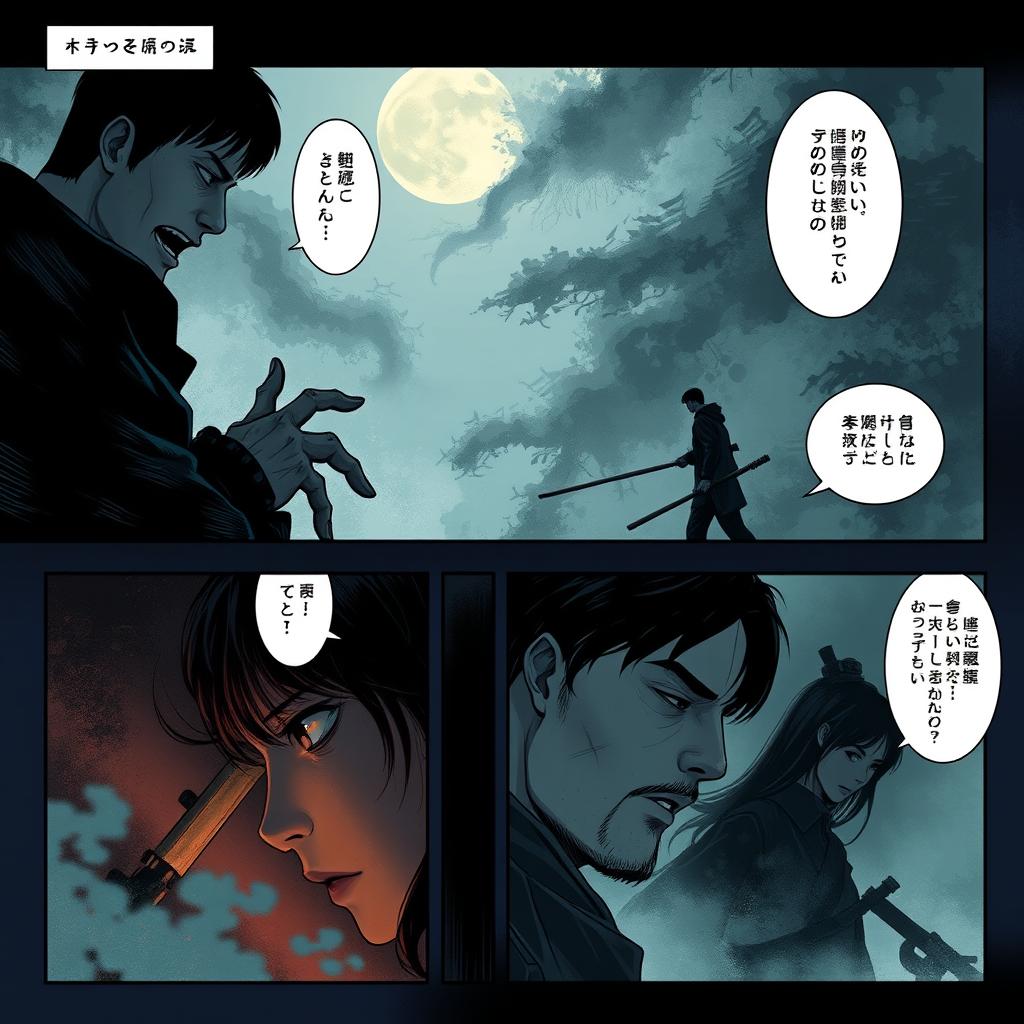 No Home: Manhwa Brutal yang Menghancurkan Hati 9 dari 10 Pembacanya – Tapi Kamu Pasti Tetap Lanjut! 4 Ilustrasi teknik narasi manhwa No Home di mangaku dengan panel-panel dramatis