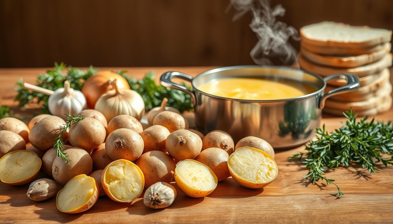 Vegan Potato Soup Ingredients