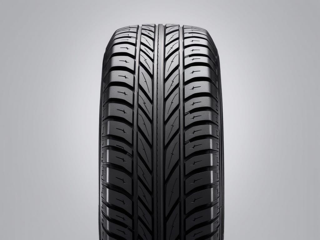 Pneu Continental ContiPowerContact com destaque para o indicador de desgaste