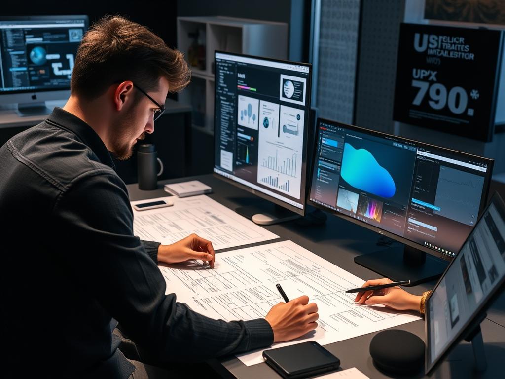 UI/UX design process at leading software company in Bangladesh