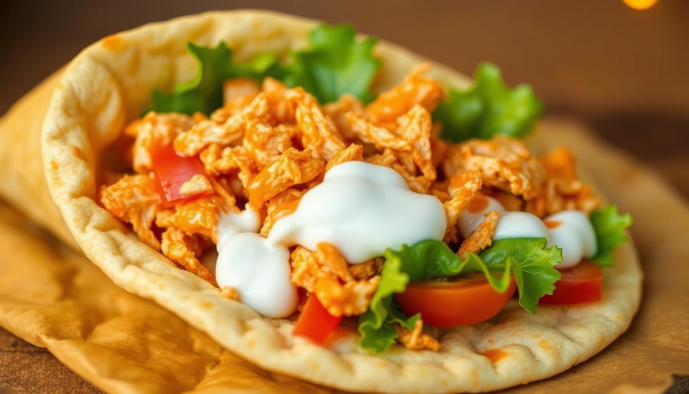 buffalo chicken wrap