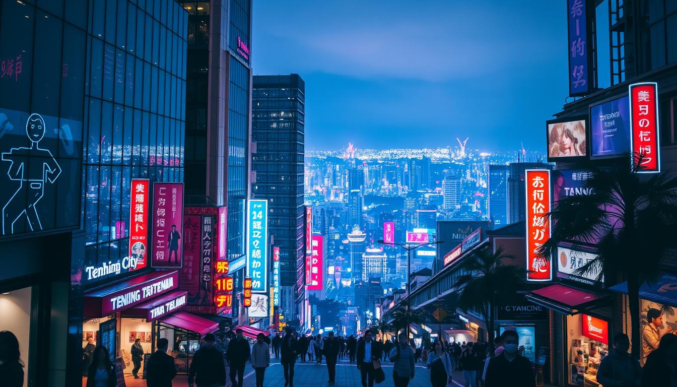 Tenshin City nightlife