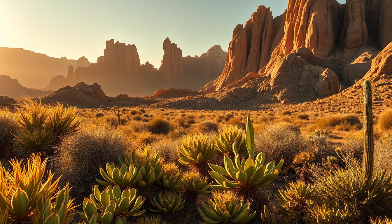 تكييف النباتات الصحراوية