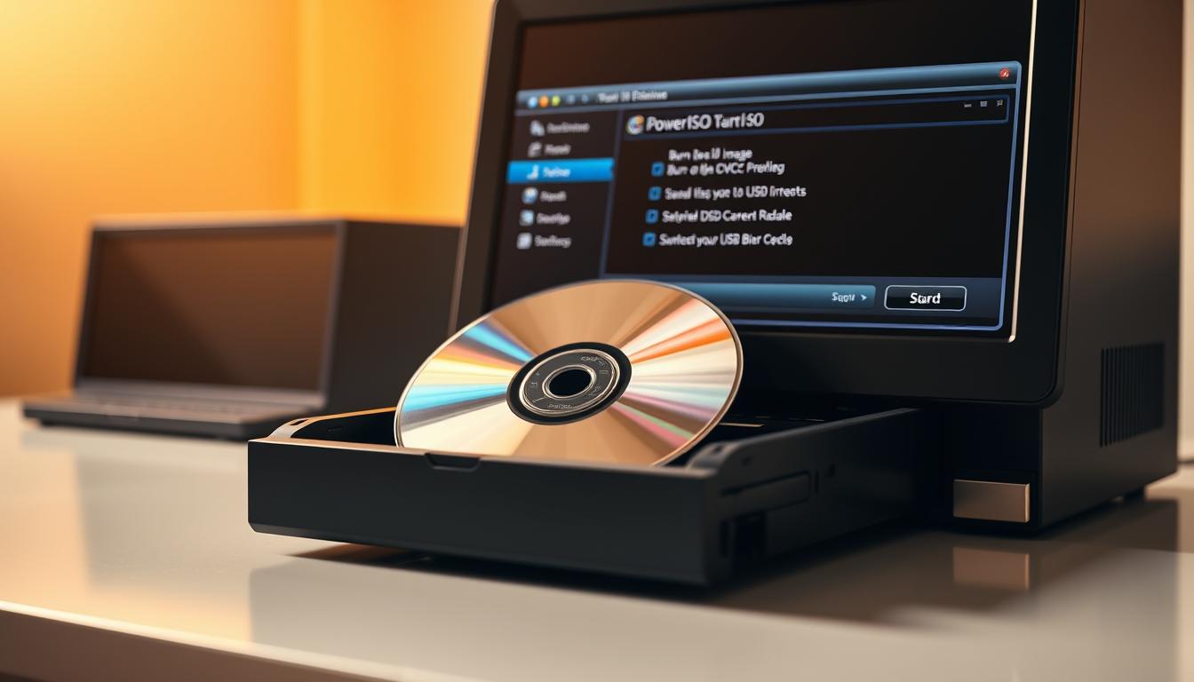 برنامج PowerISO لحرق ملف ISO على اسطوانة أو فلاشة
