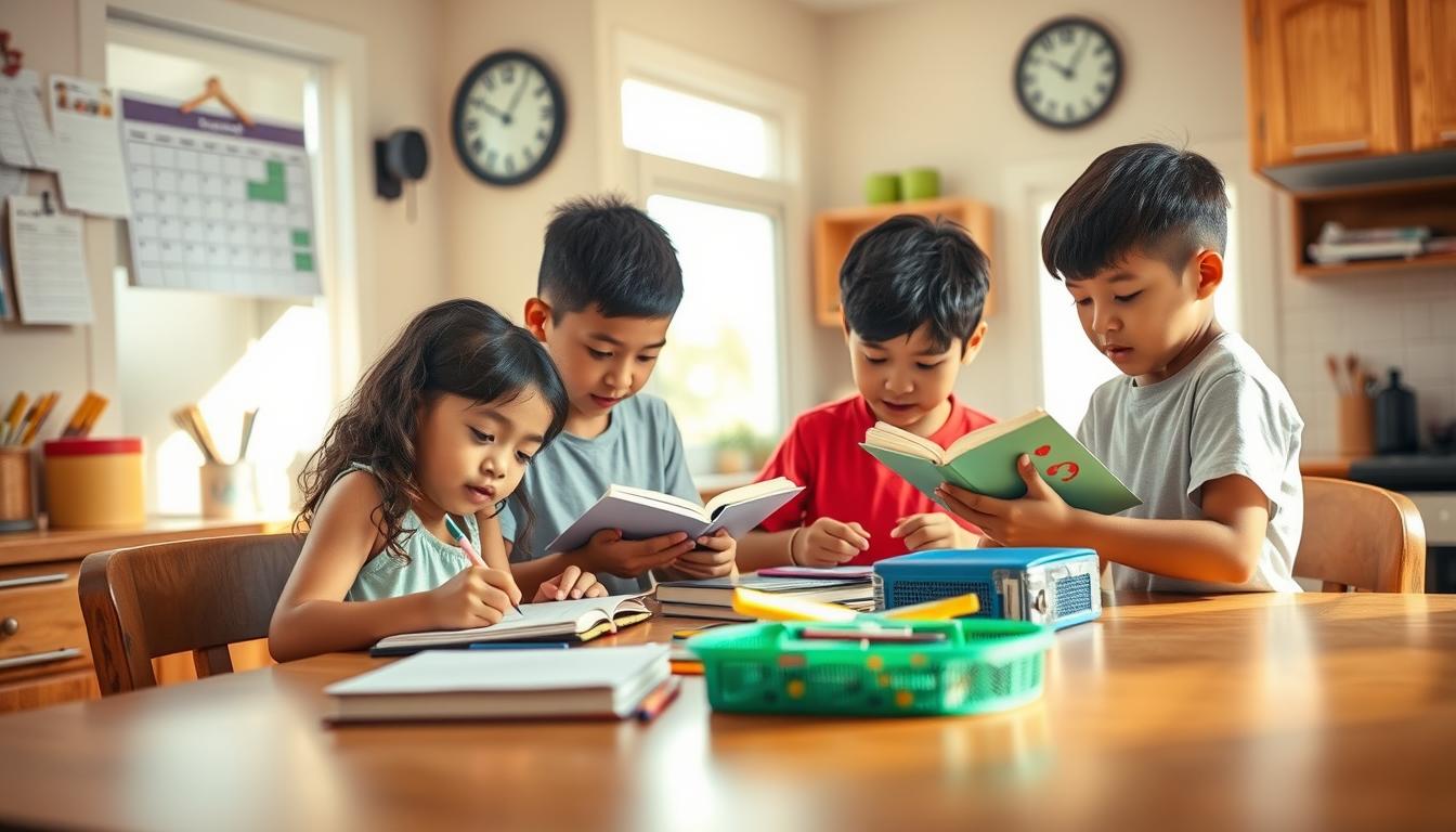 establishing routine for children
