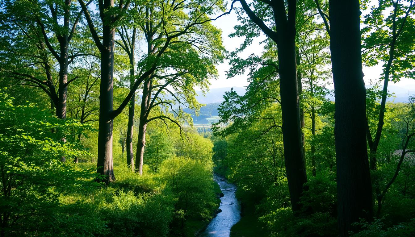 الزان في الطبيعة