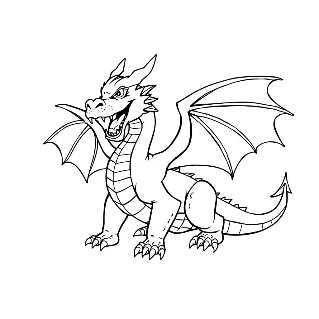 dragon coloring pictures printing tips