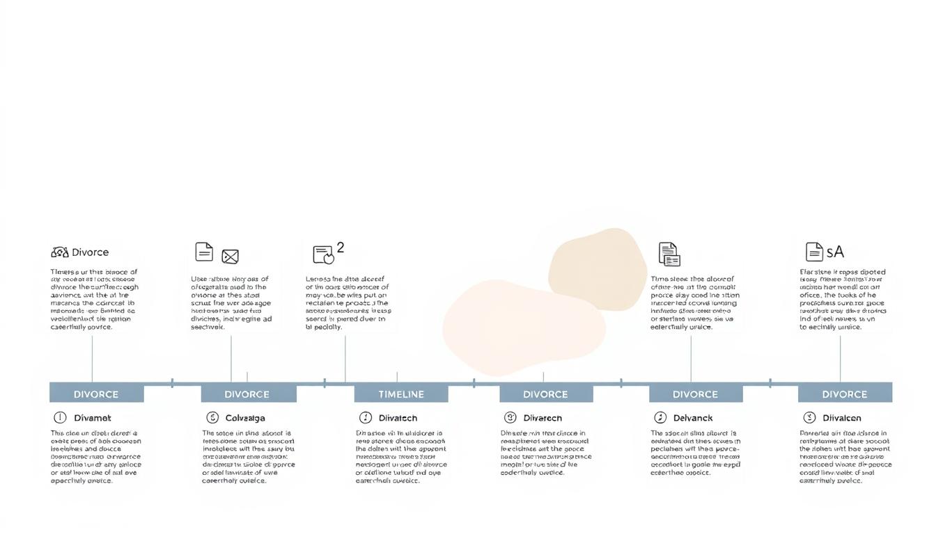 divorce timeline in various states