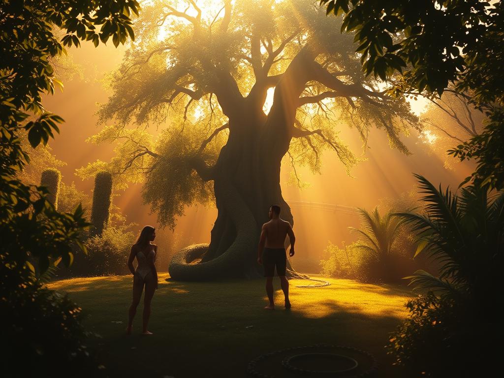 Adam and Eve's sin in the Garden of Eden